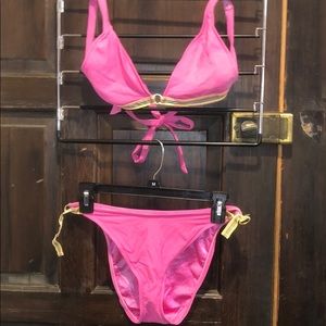 VERY CUTE PINK GIRL STAR BIKNI SET SZ M/L
